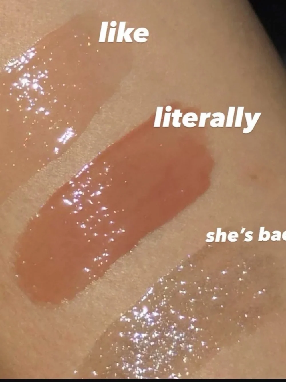 King Kylie LITERALLY Supple Lip Glaze Hydrating Liquid Lip Gloss